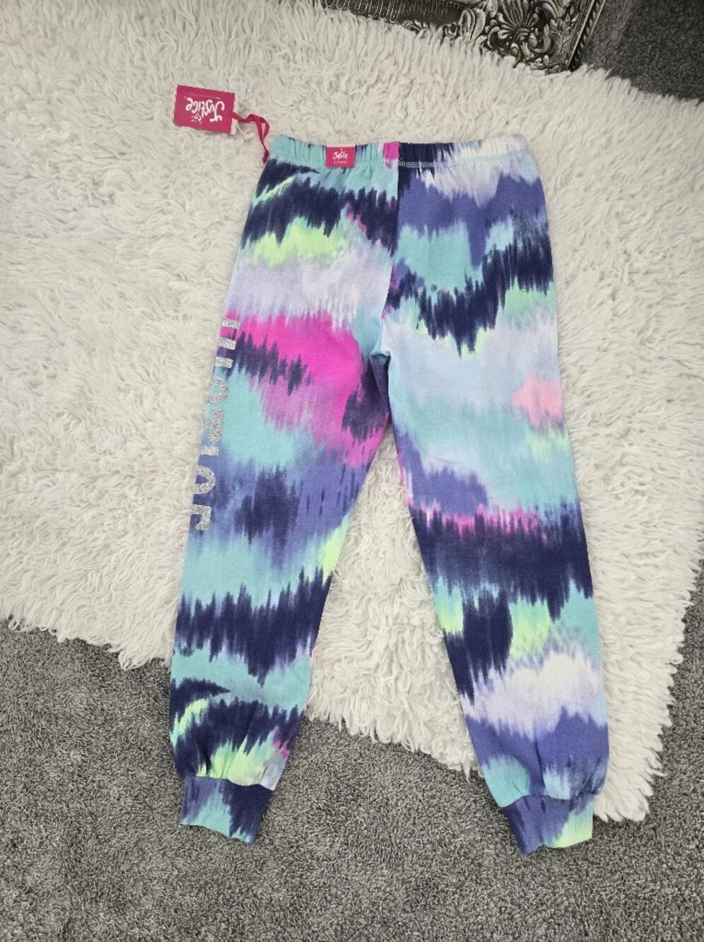 Justice Edf Jogger. Multicolor. Size Large. New.